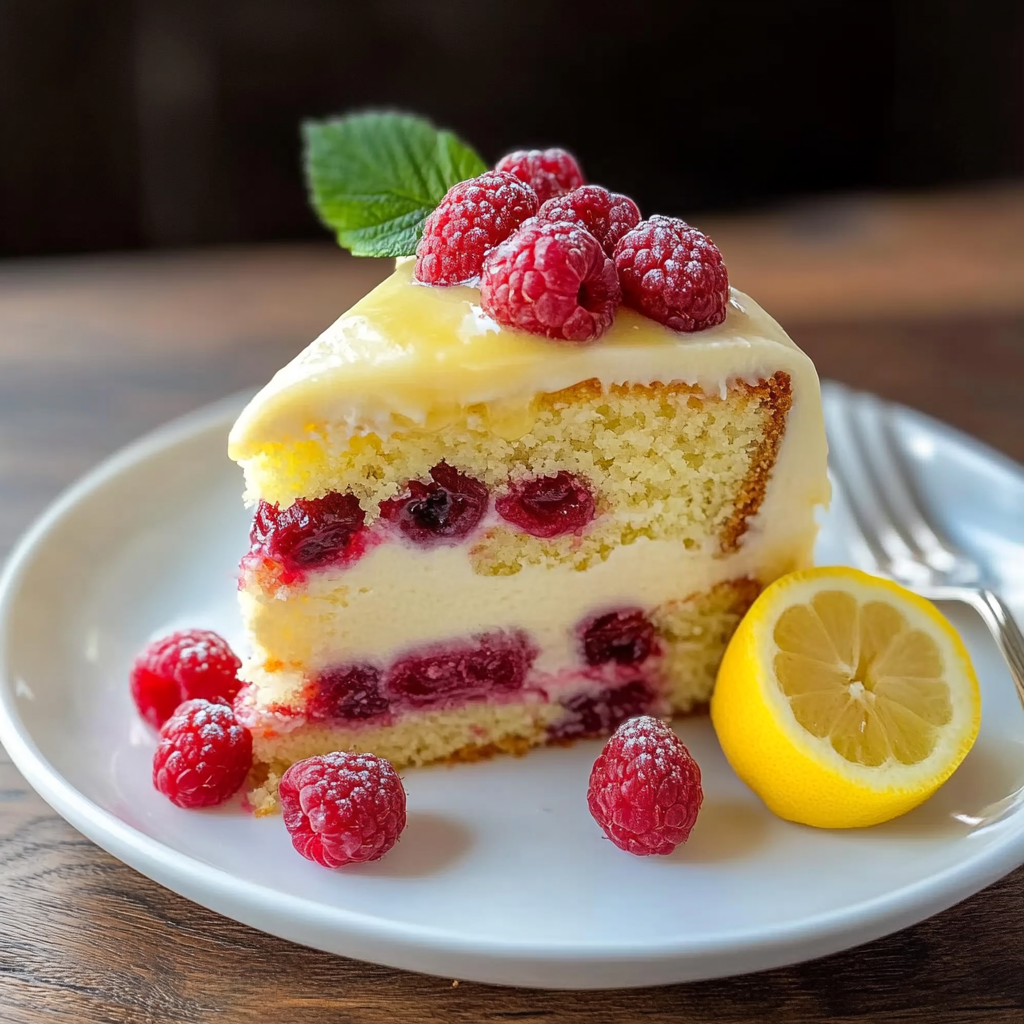 Lemon Raspberry Cake